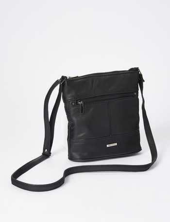 Milano Zip Bucket Bag, Black product photo
