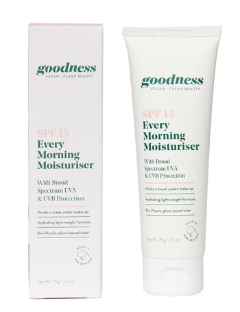 Goodness SPF15 Every Morning Moisturiser, 75g product photo