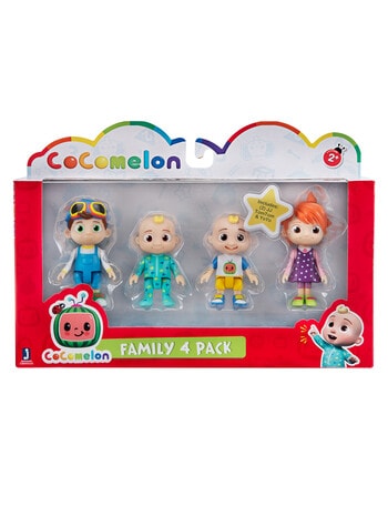 CoComelon Family Figure Pack, Set of 4 product photo