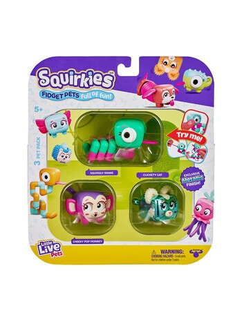 Little Live Squirkies, 3-Pack, Assorted product photo