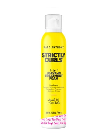 Marc Anthony Strictly Curls 7 in 1 Leave In Treatment Foam, 200g product photo