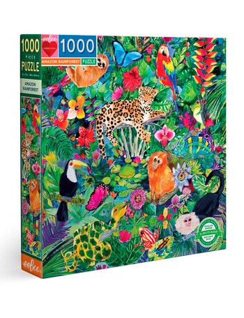 Puzzles eeBOO Amazon Rainforest 1000-piece Jigsaw Puzzle product photo