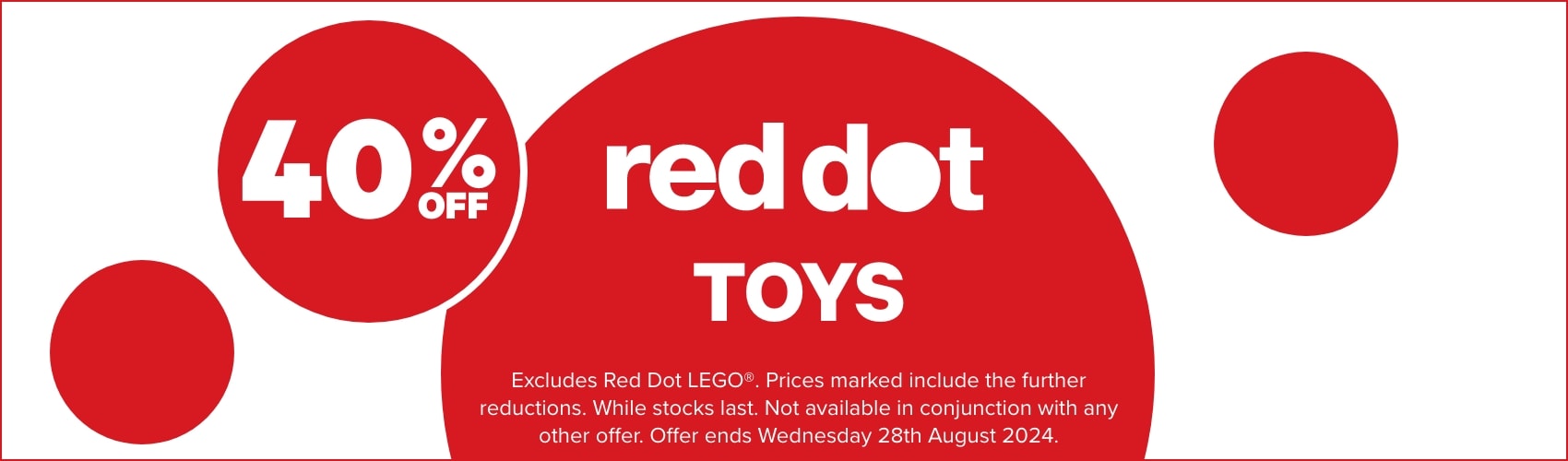 40% OFF Red Dot Toys