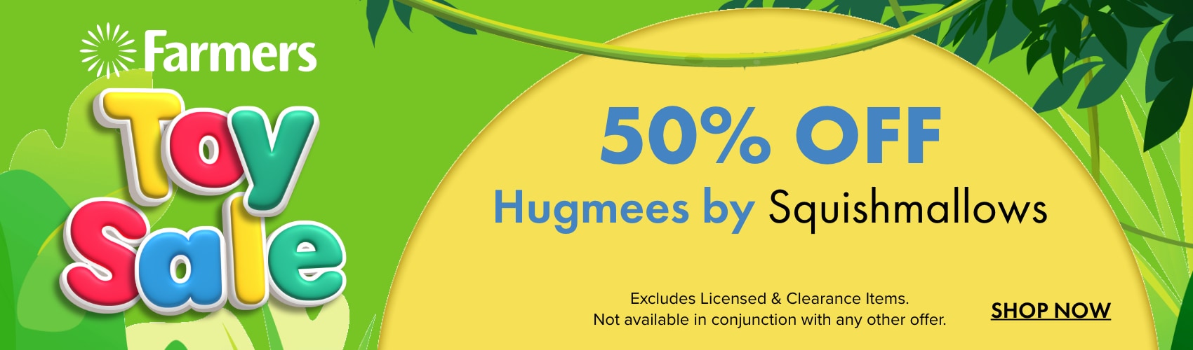 50% OFF Hugmees by Squishmallows