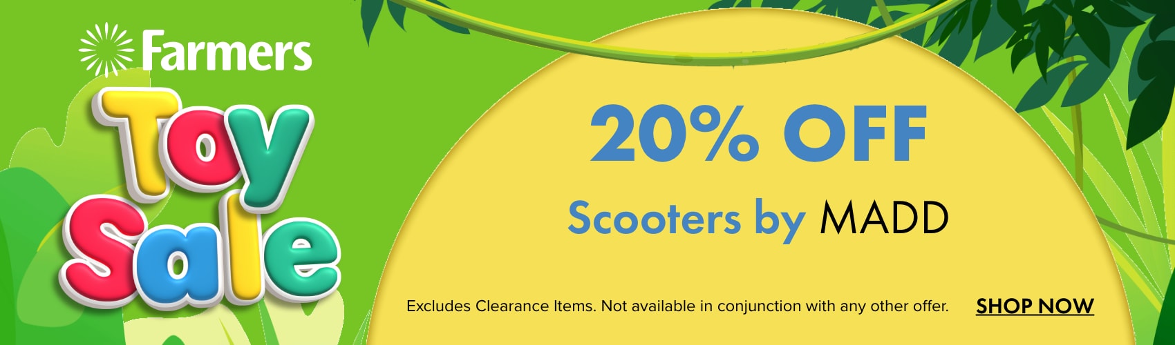 20% OFF Scooters by MADD
