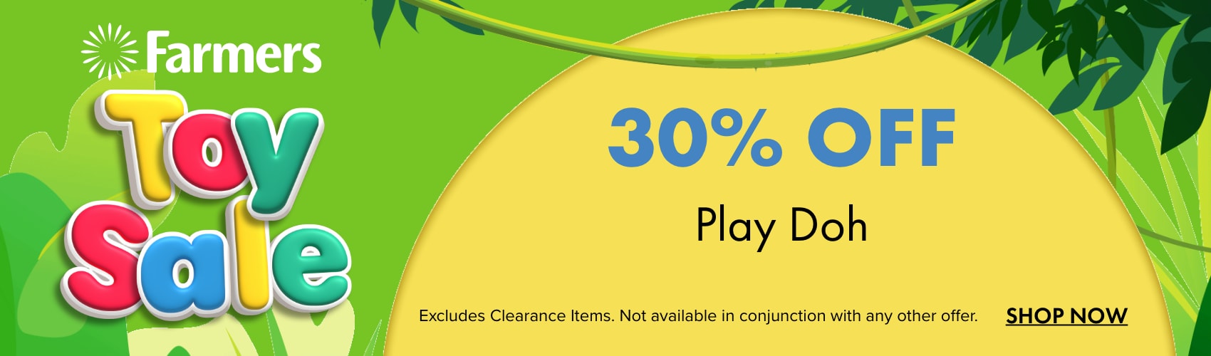 30% OFF Play Doh