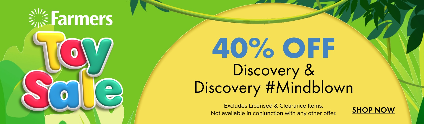 40% OFF Discovery & Discovery #Mindblown