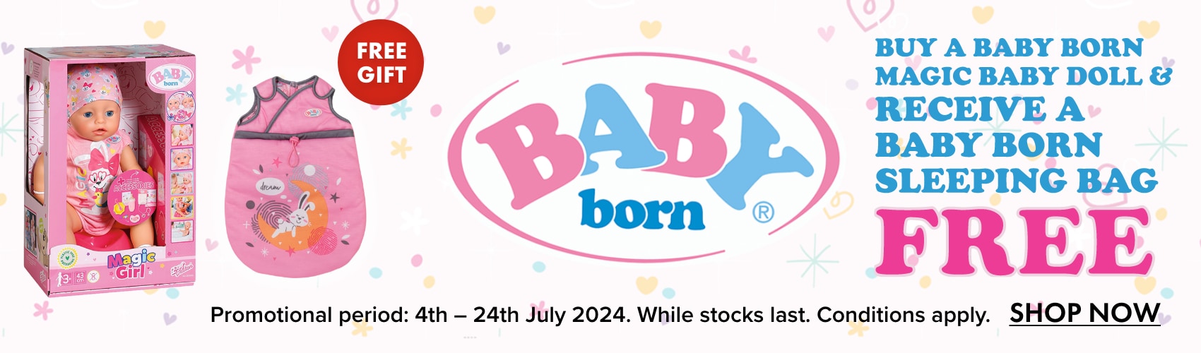 Baby Born GWP Banner