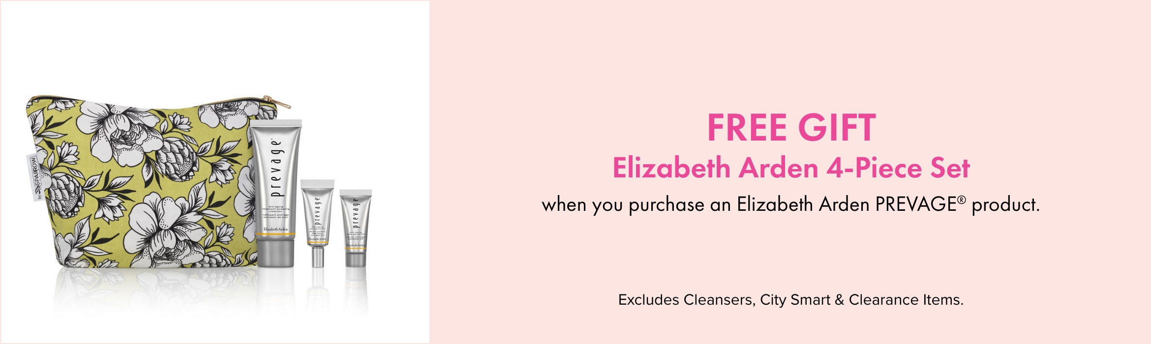 FREE GIFT Elizabeth Arden 4-Piece Set when you purchase a Prevage product by Elizabeth Arden