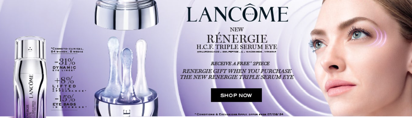 FREE GIFT when you purchase a new Renergie Eye Serum by Lancôme 