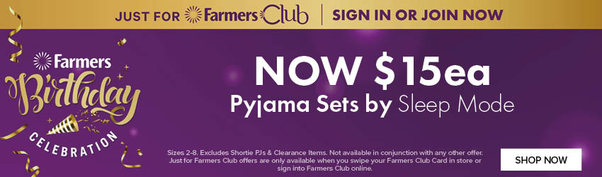 NOW $15ea Pyjama Sets by Sleep Mode