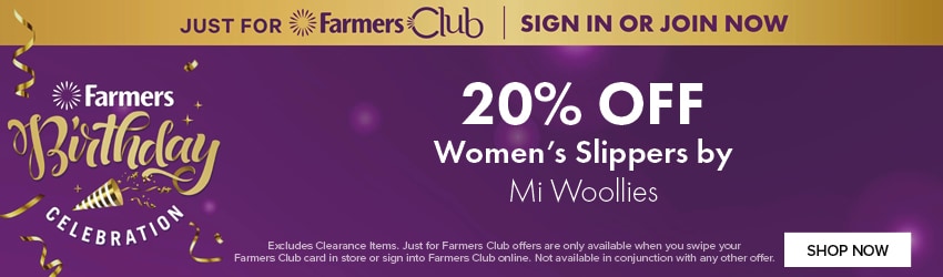 20% Off Womens Slipper by Mi Woollies