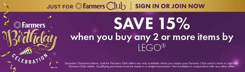 Save 15% when you buy any 2 or more items by LEGO®