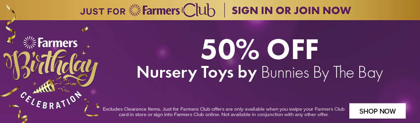 50% OFF Nursery Toys by Bunnies By The Bay