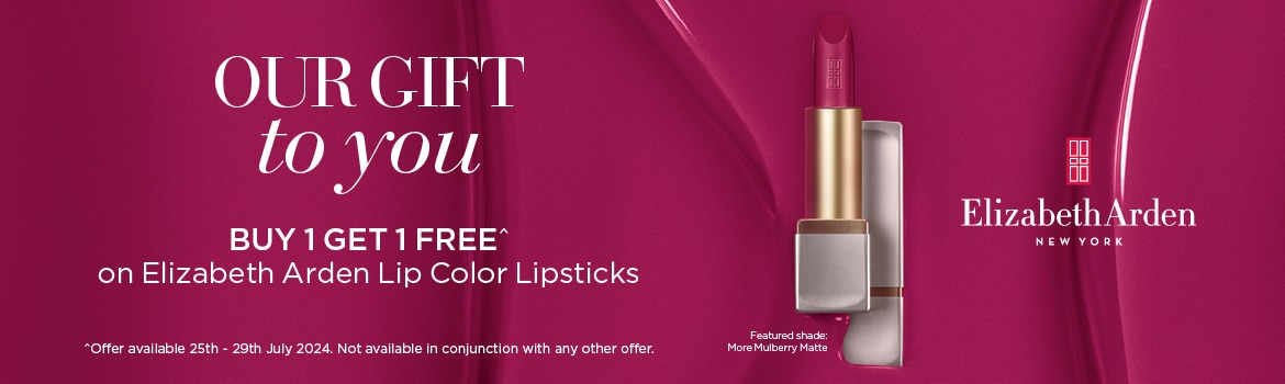 BUY 1 GET 1 FREE on Elizabeth Arden Lip Color Lipstick