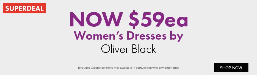 NOW $59ea Women's Dresses by Oliver Black