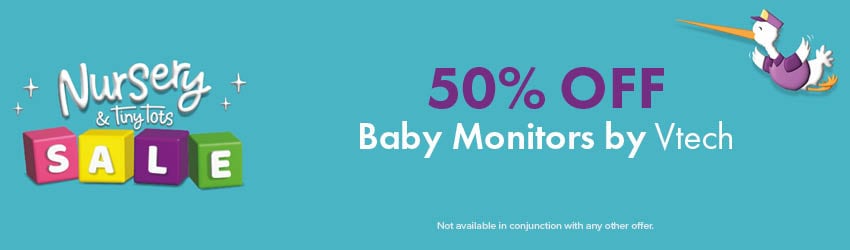 50% OFF Baby Monitors by Vtech