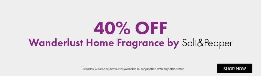 40% OFF Wanderlust Home Fragrance by Salt&Pepper