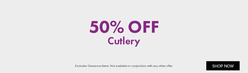 50% OFF Cutlery