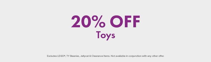 20% OFF on Toys