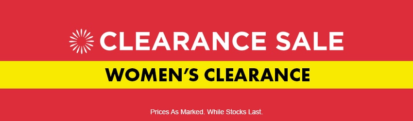 Women's Clearance Stock, Deals