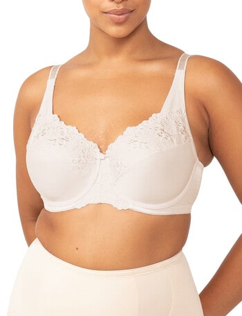 MARKS & SPENCER Autograph Minimiser With Swiss Designed Embroidery Bra  -Size 32C £14.99 - PicClick UK