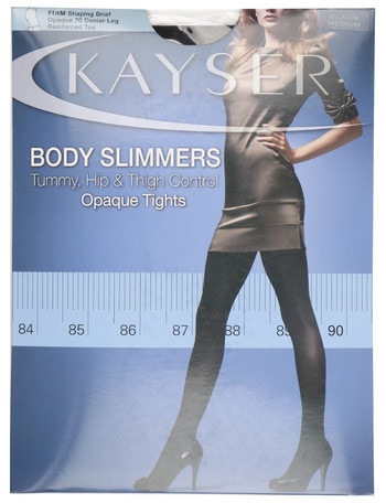 Kayser Opaque Tight, 50 Denier, 2-Pack, Black
