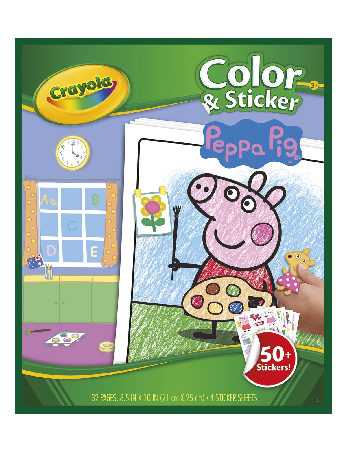 Crayola Disney Colour N Sticker Books - Assorted - Arts & Crafts