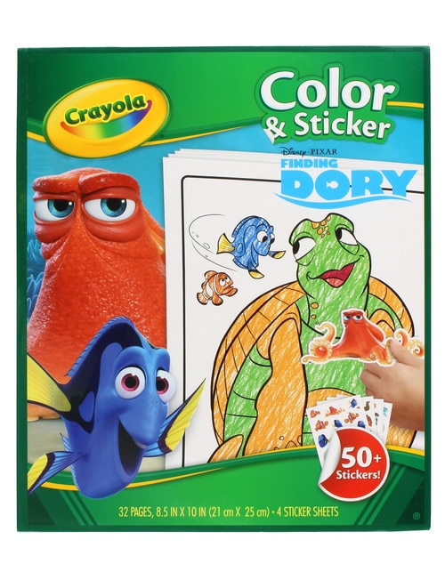 Crayola Disney Colour N Sticker Books - Assorted product photo View 06 L