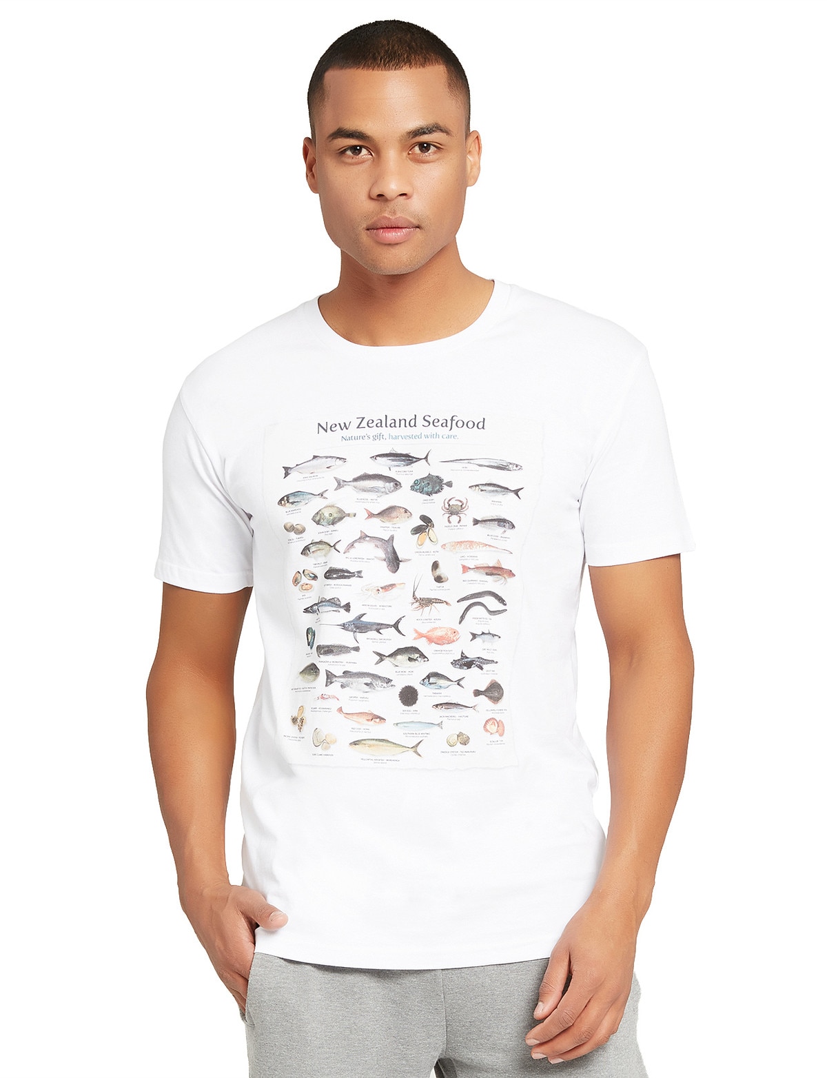 crush Sammentræf Destruktiv Mr Vintage NZ Fish Species Tee - T-shirts, Singlets & Polos