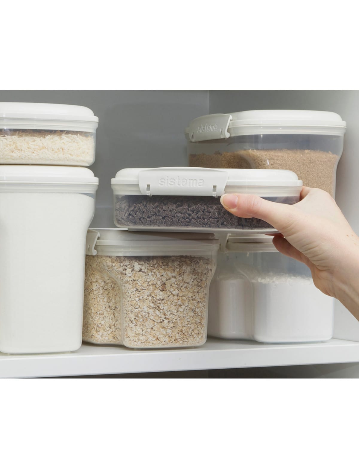 Sistema Bake It Food Storage for Baking Ingredients, Sugar