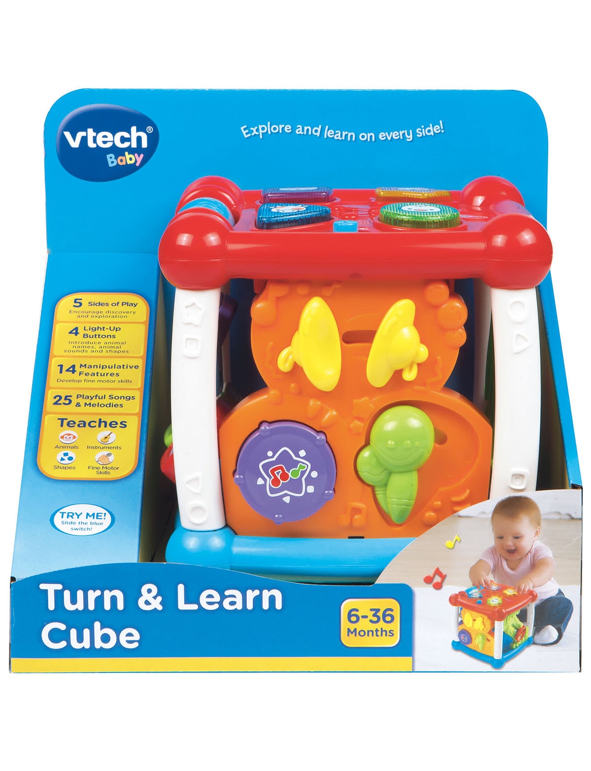 VTech Baby Turn & Learn Cube