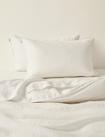 Domani Toscana Standard Pillowcases (Pair), White product photo