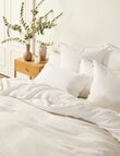Domani Domani Toscana Euro Pillowcase, White product photo View 02 S