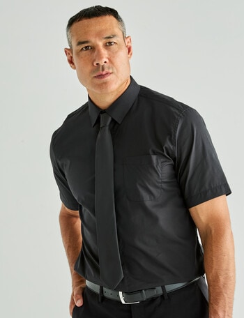 Chisel King Essential Short-Sleeve Shirt, Black product photo