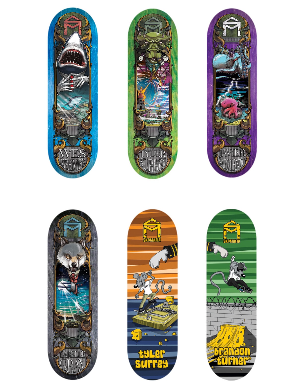 Tech Deck DLux Finger Board 4 pack - Assorted – Growing Tree Toys