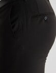 Laidlaw + Leeds Tailored Stretch Pants, Black product photo View 04 S