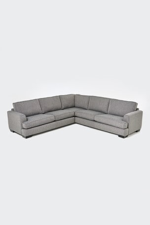 LUCA Furniture Max Fabric Corner Sofa, Slate product photo