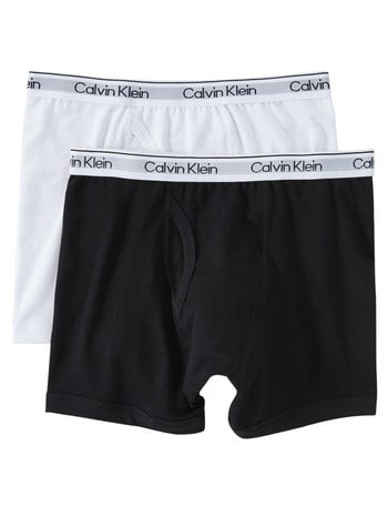Black/White, 2-Pack Trunk, Calvin Klein Underwear -