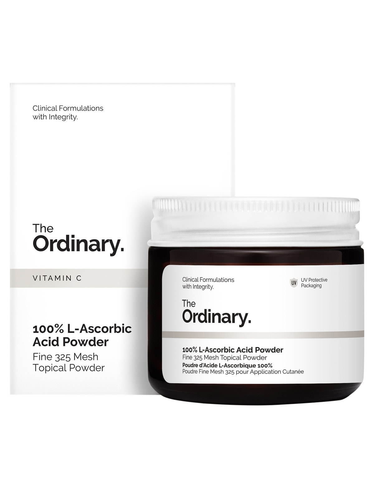 Ordinary 100% L-Ascorbic Acid Powder, 20g - Moisturisers, Serums & Anti-aging