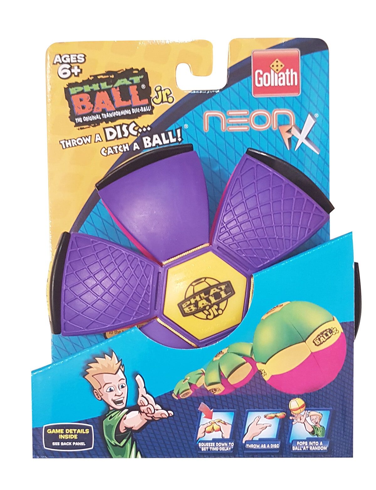 Goliath Games, Phlat Ball Jr., Ages 5 and Older