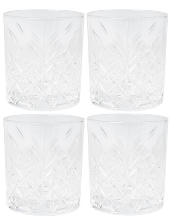 Salt&Pepper Winston DOF Tumbler Glass, Set-of-4, 355ml product photo