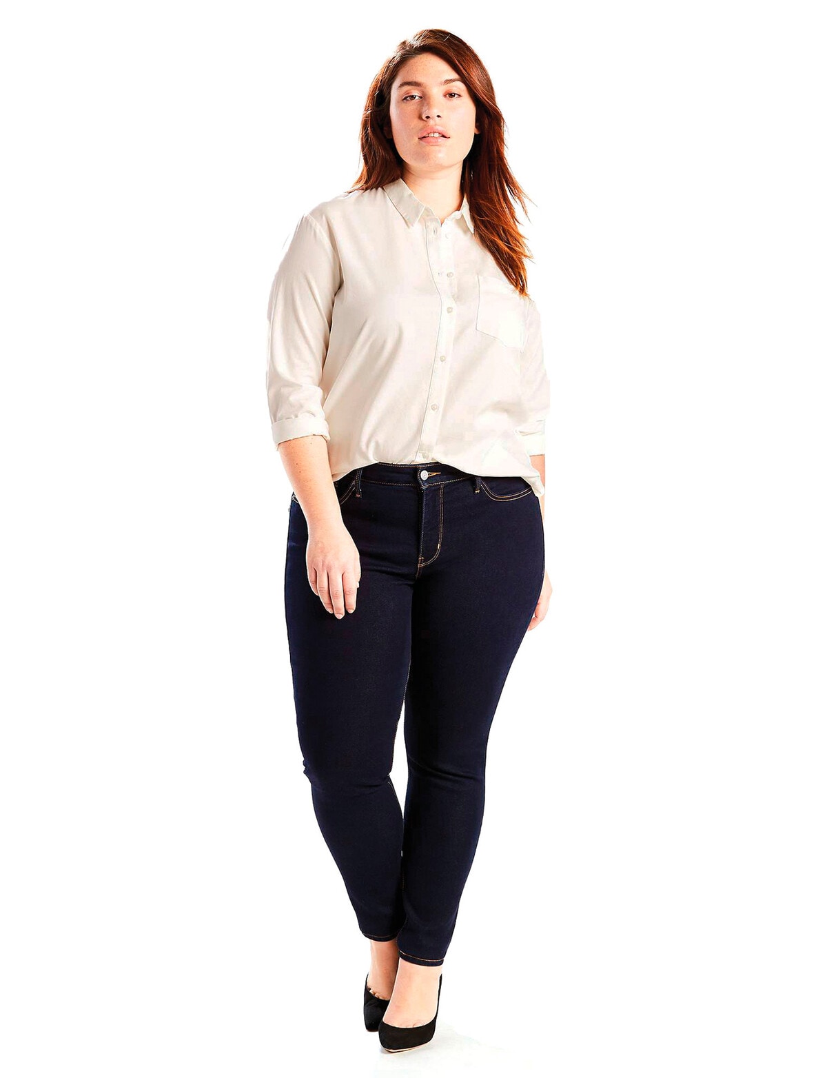 311 Shaping Skinny Women's Jeans (plus Size) - Black