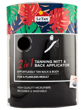 Le Tan 2 in 1 Tanning Mitt and Back Applicator product photo