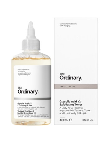 The Ordinary Glycolic Acid 7% Exfoliating Toner, 240ml product photo
