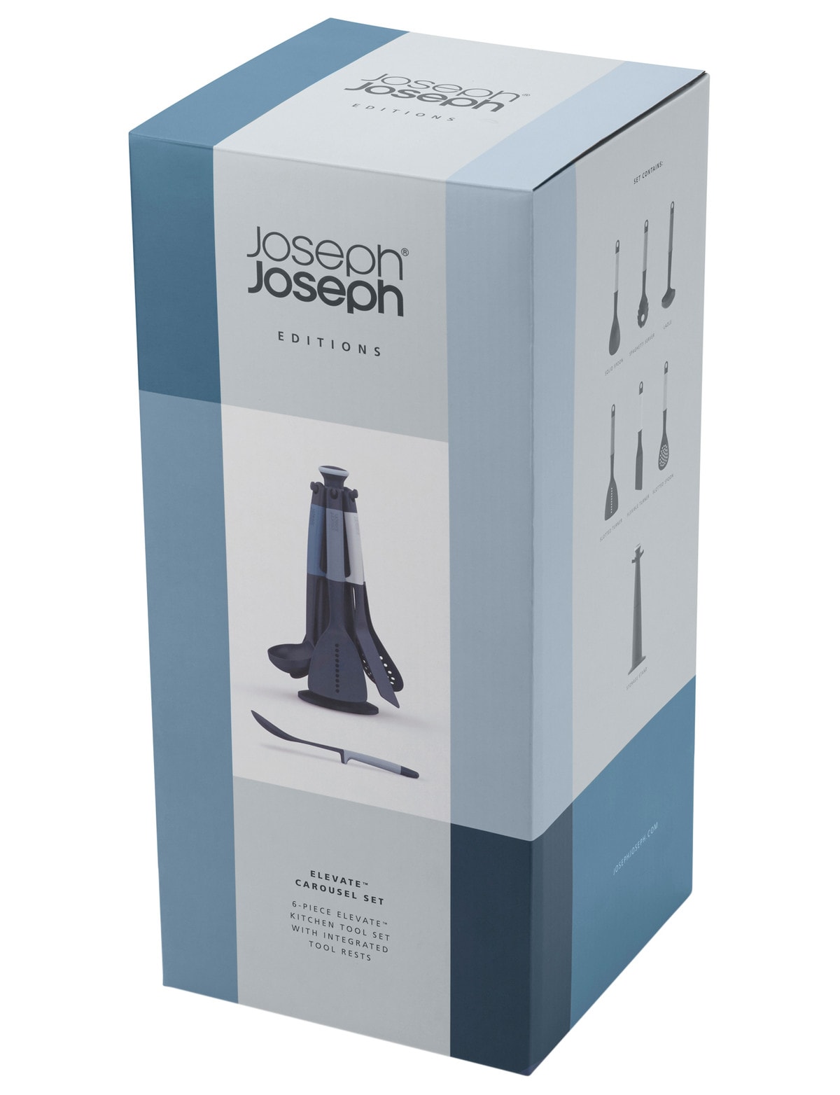 JOSEPH JOSEPH Elevate™ Set 6 Utensilios de Cocina Carrusel Multicolor -  Erresse Shop