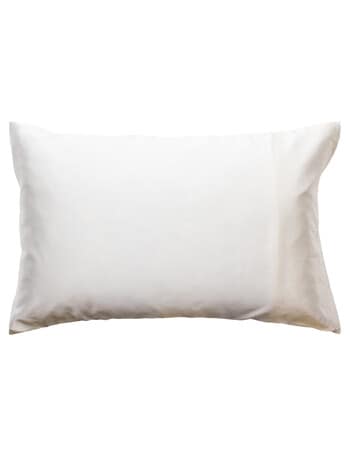 Simply Essential Satin Pillow Slip, Ivory product photo