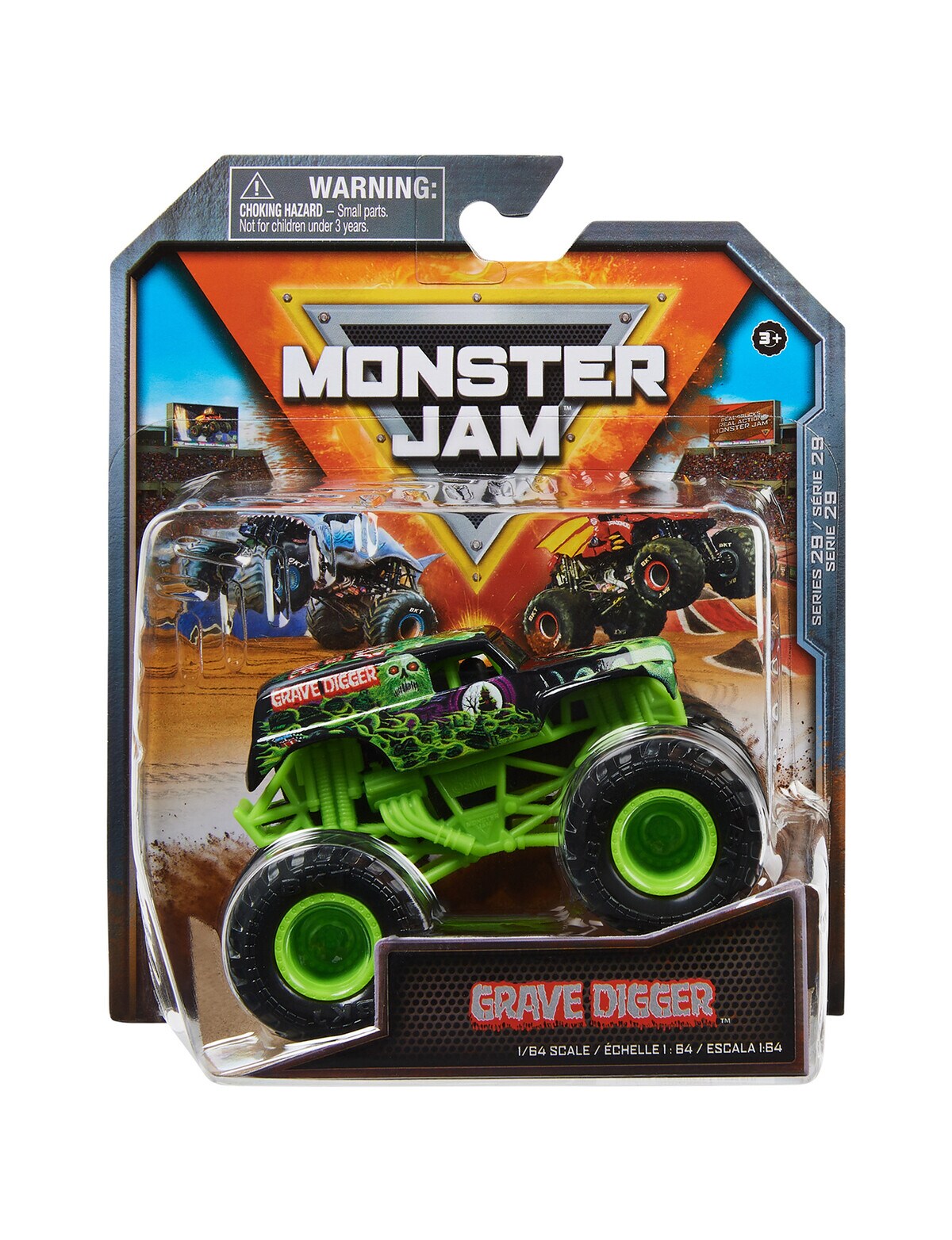 Monster Jam 1:64 Single Pack - Assorted - Cars, Trucks & Remote Control