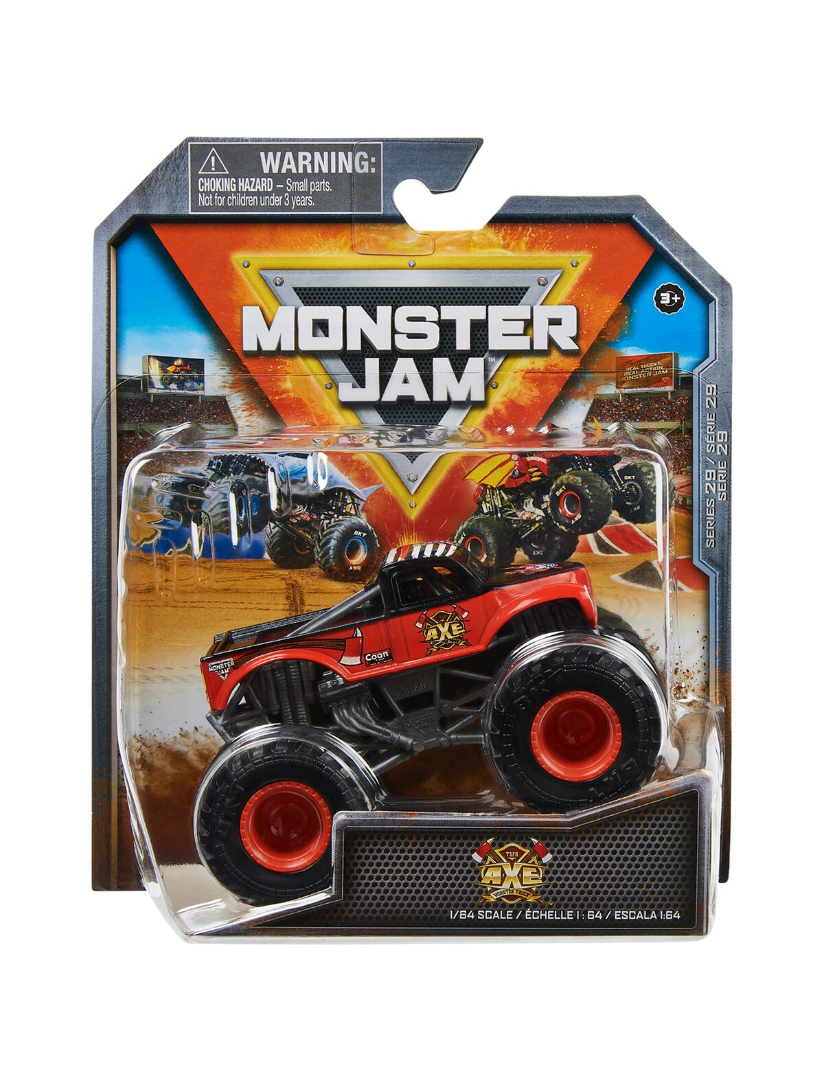 Monster Jam: Official 1:64 Die-Cast Monster Trucks 2-Pack Assortment 