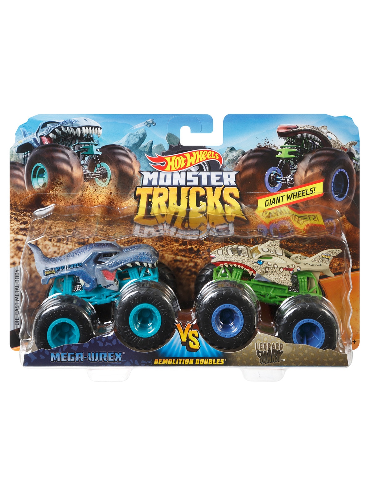 Hot Wheels Monster Trucks 1:64 Scale Lion's Share, Includes Hot